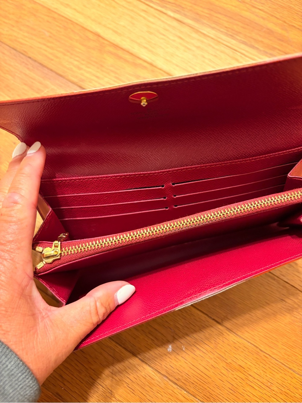 Louis Vuitton Monogram Murakami White Leather Long Wallet - Picture 4 of 7